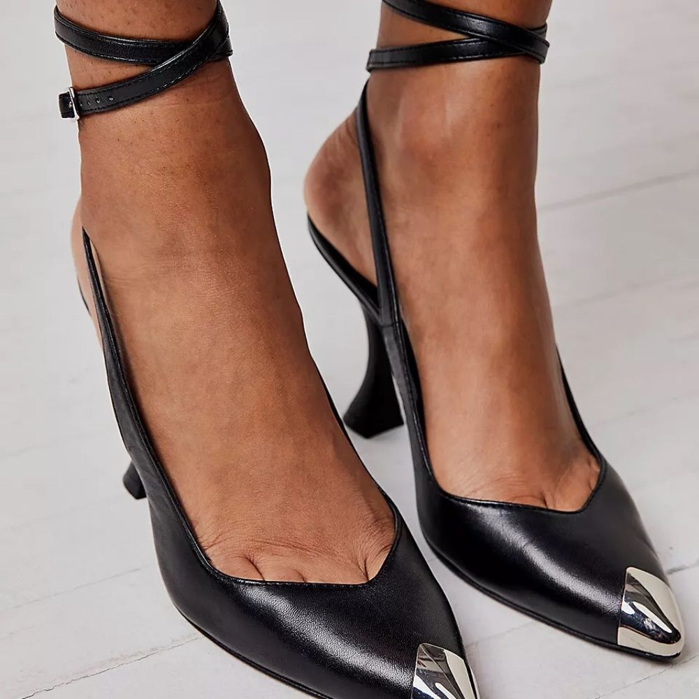 Free People Jules Wrap Heels US 9/10 - Picture 2 of 8
